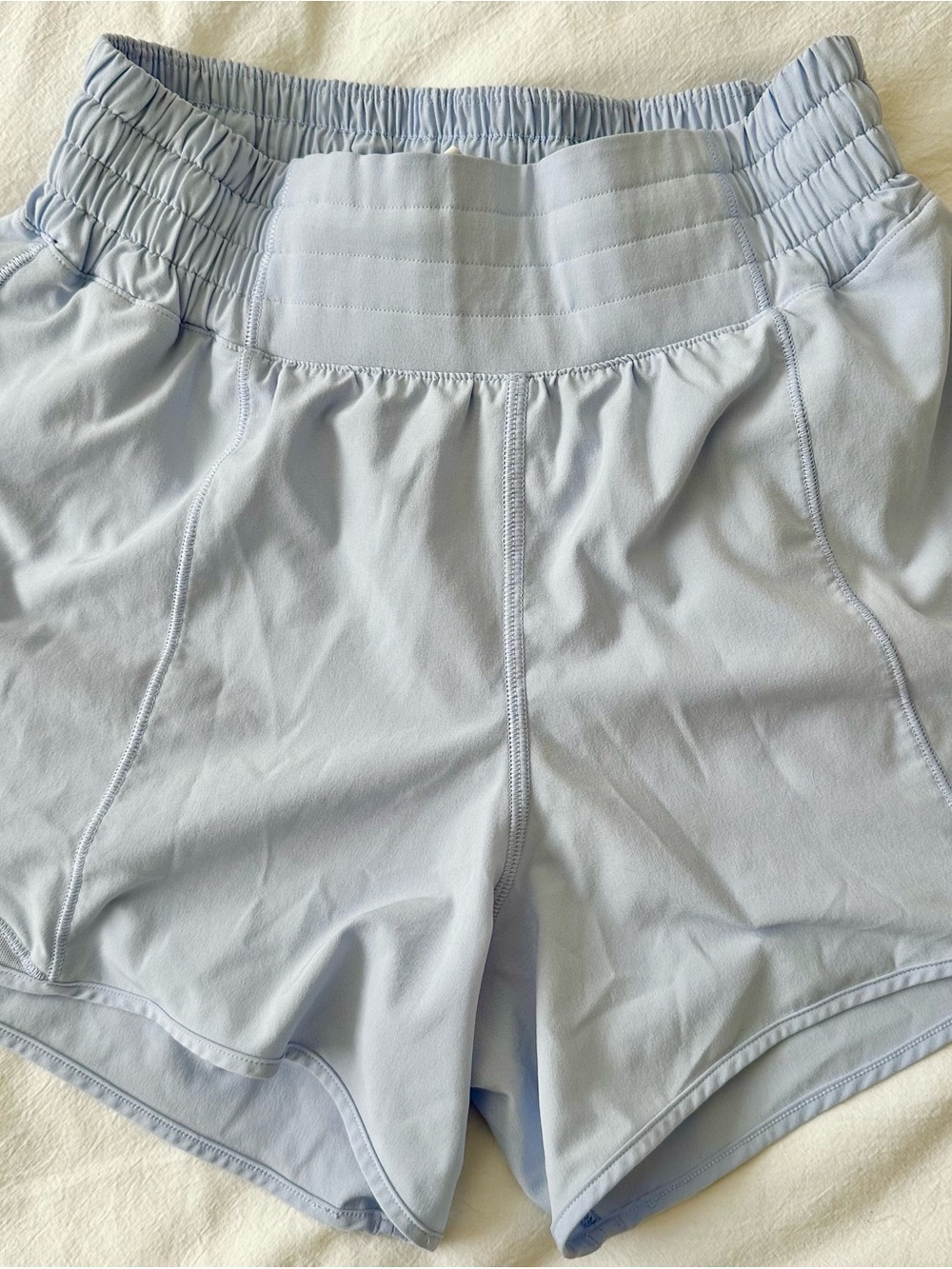 Lululemon Light Blue Hottie hot Shorts